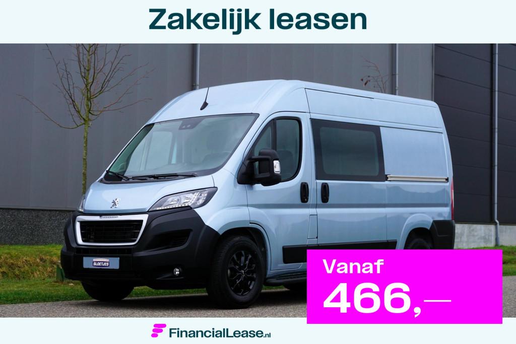 Peugeot Boxer 2.2 BlueHDi 165 L2H2 Zwaar 3.5t |2 stoelen |2, Stof, Gebruikt, Euro 6, 4 cilinders