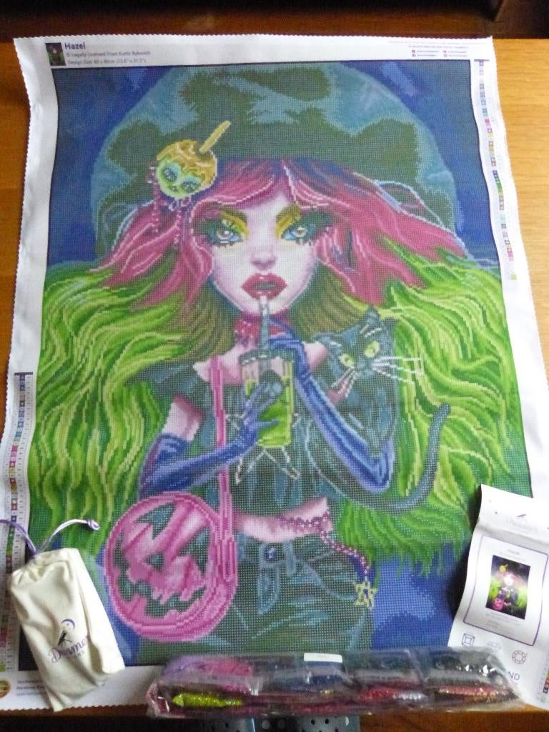 Dreamer Designs “Hazel” diamond painting, Hobby en Vrije tijd, Overige Hobby en Vrije tijd, Ophalen of Verzenden, Nieuw