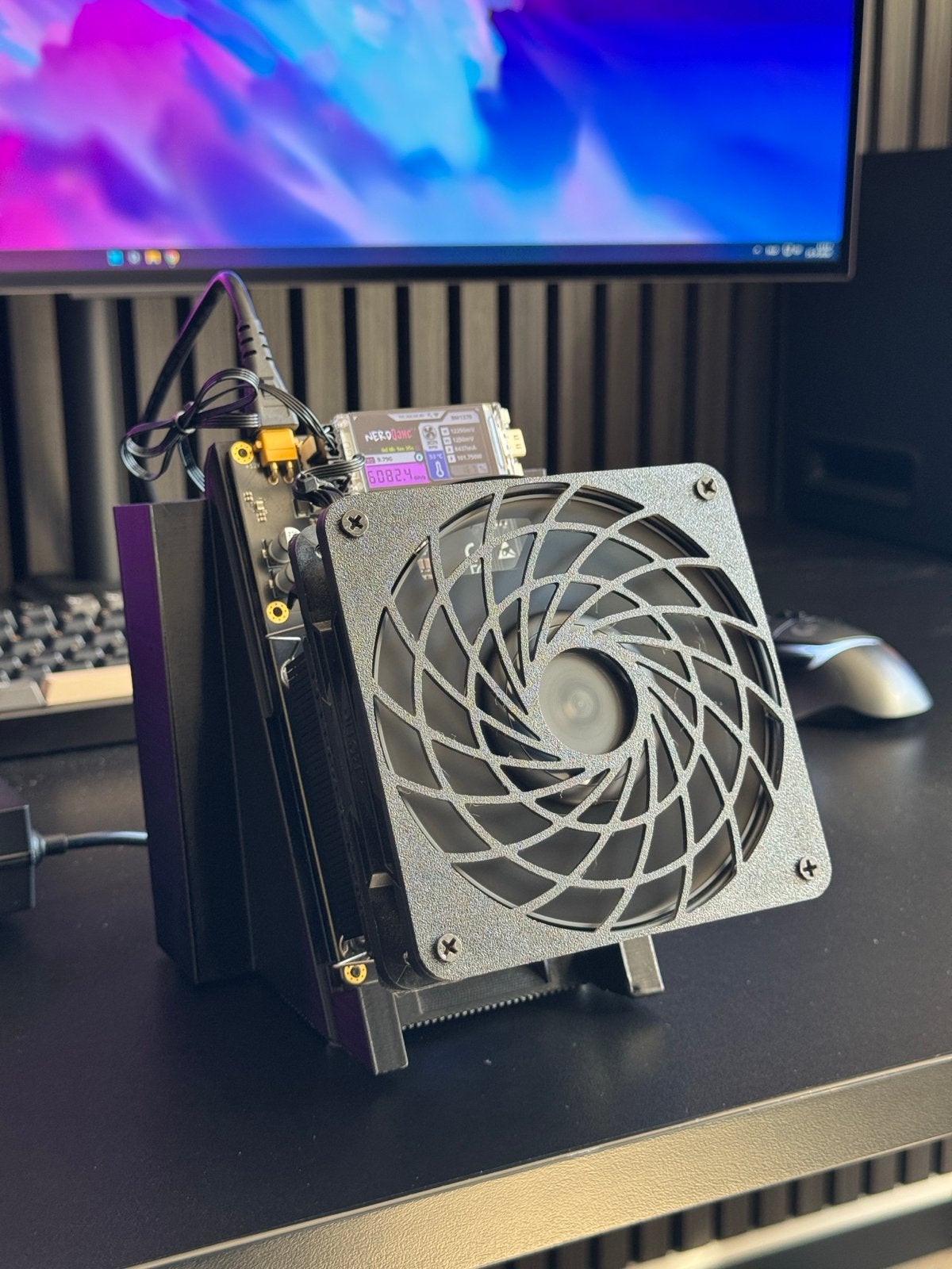 NerdQaxe ++ 6Th/s Bitcoin Miner, Computers en Software, Ophalen of Verzenden, Zo goed als nieuw