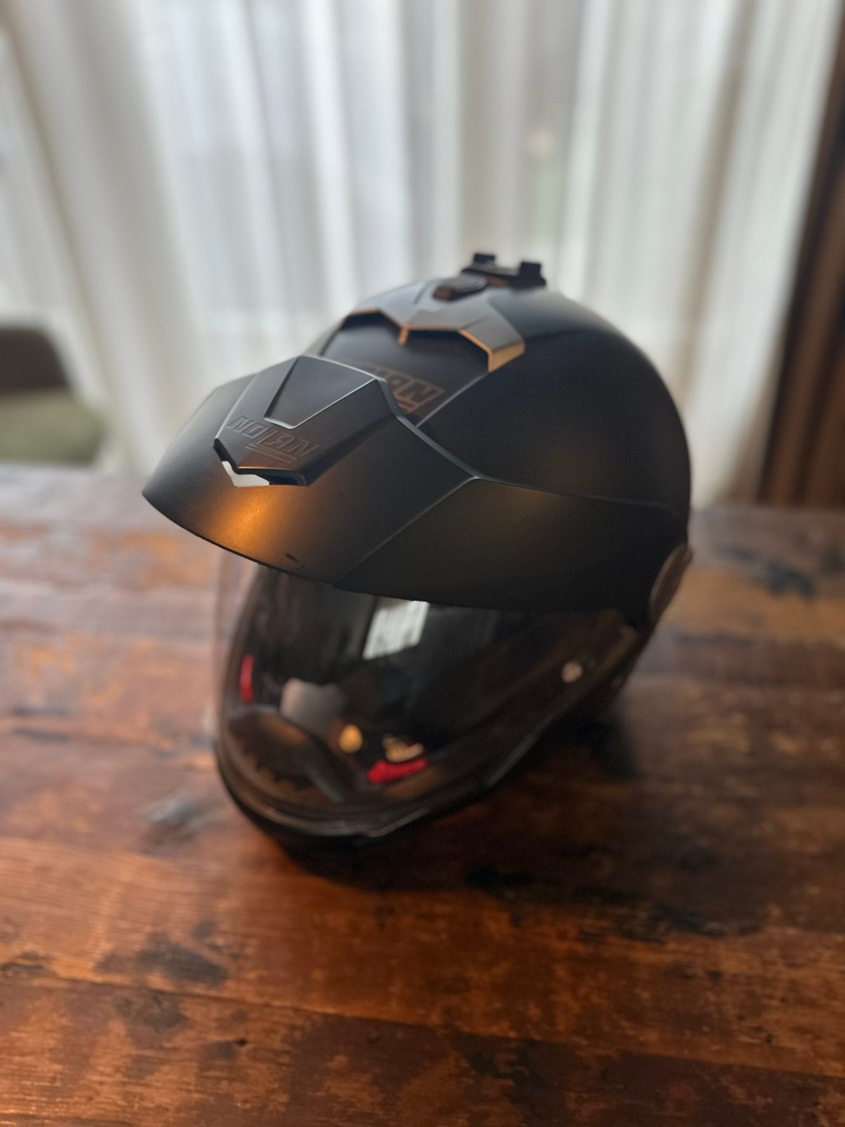 Zwarte Nolan Helm XS, Fietsen en Brommers, Ophalen, Zo goed als nieuw, Extra small of kleiner
