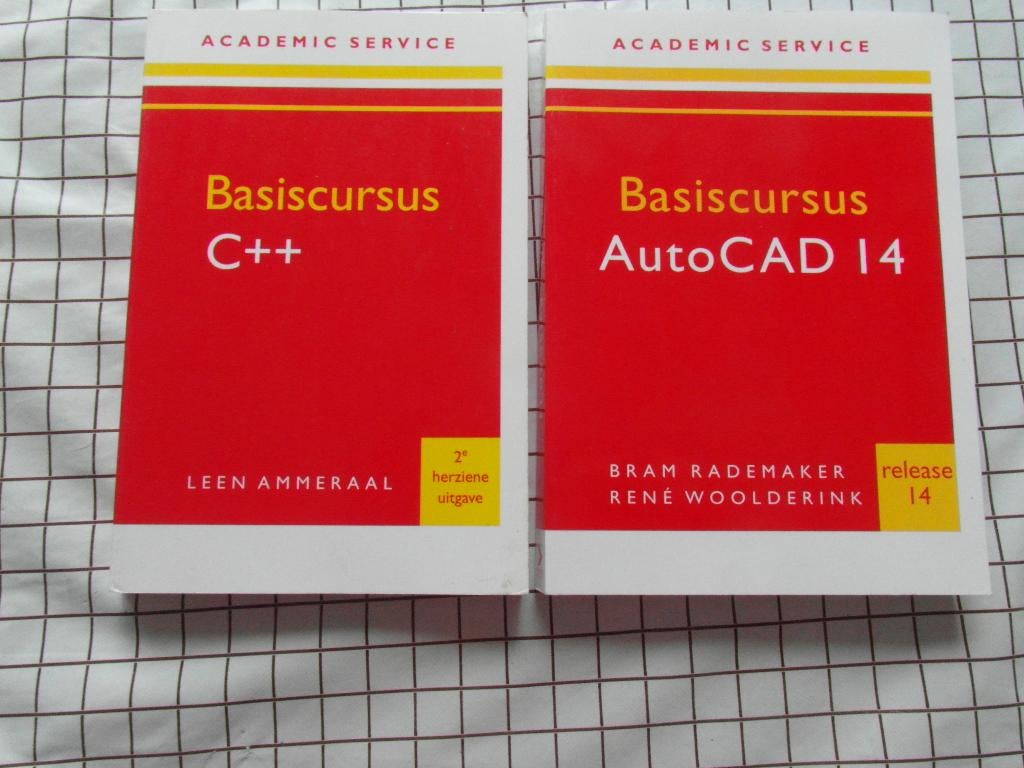 basiscursus autocad, C++, Boeken, Informatica en Computer, Zo goed als nieuw, Programmeertaal of Theorie, Ophalen of Verzenden