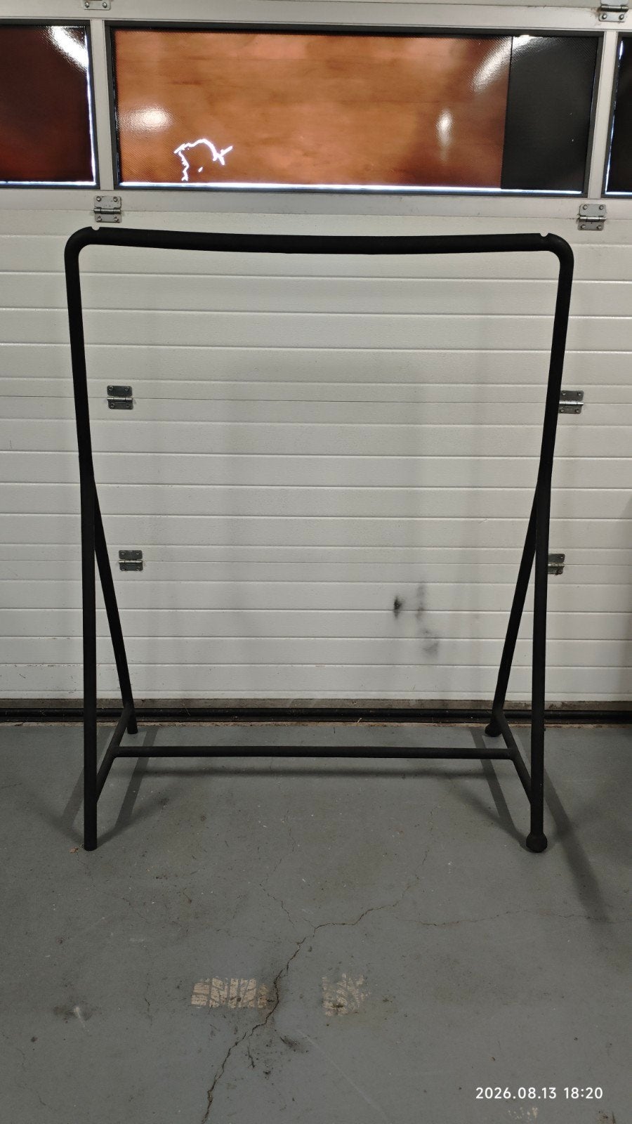 IKEA TURBO Kledingrek, binnen/buiten, zwart, Ophalen, Gebruikt