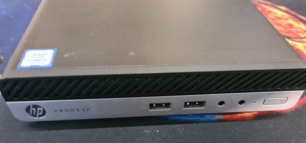 HP Prodesk 400 G3 Mini PC - Compact & Krachtig  met monitor, Ophalen, Hp, 256 GB, 2 tot 3 Ghz