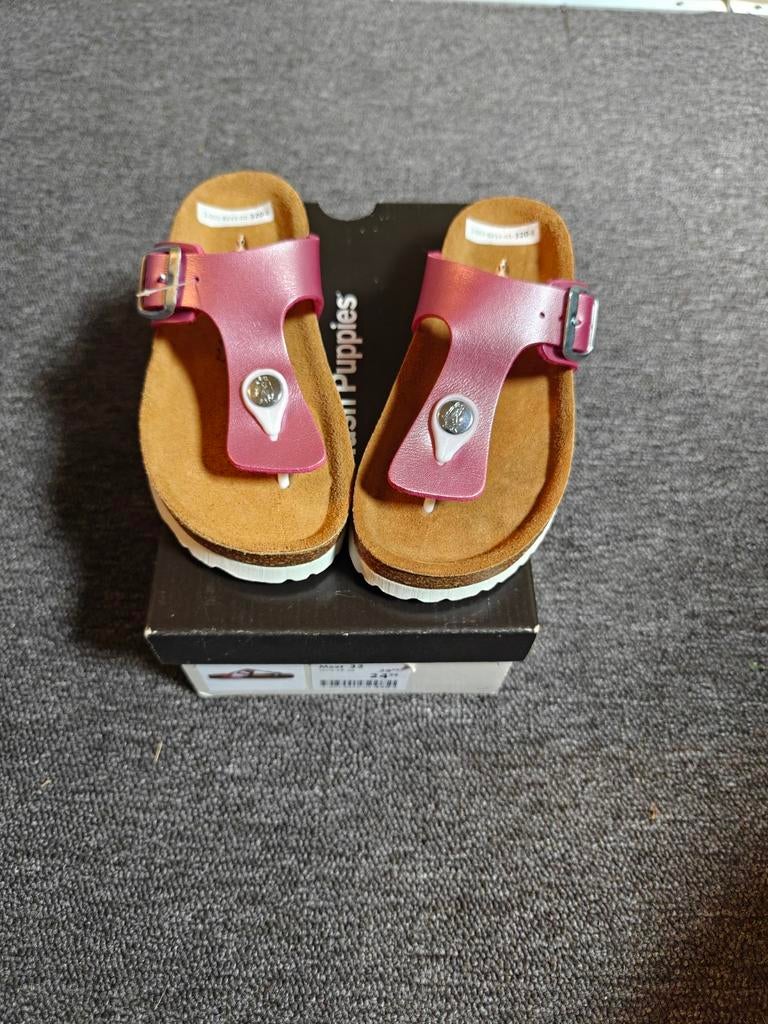 Nieuwe Hush Puppies teenslippers maat 32, Kinderen en Baby's, Kinderkleding | Schoenen en Sokken, Meisje, Hush Puppies, Nieuw