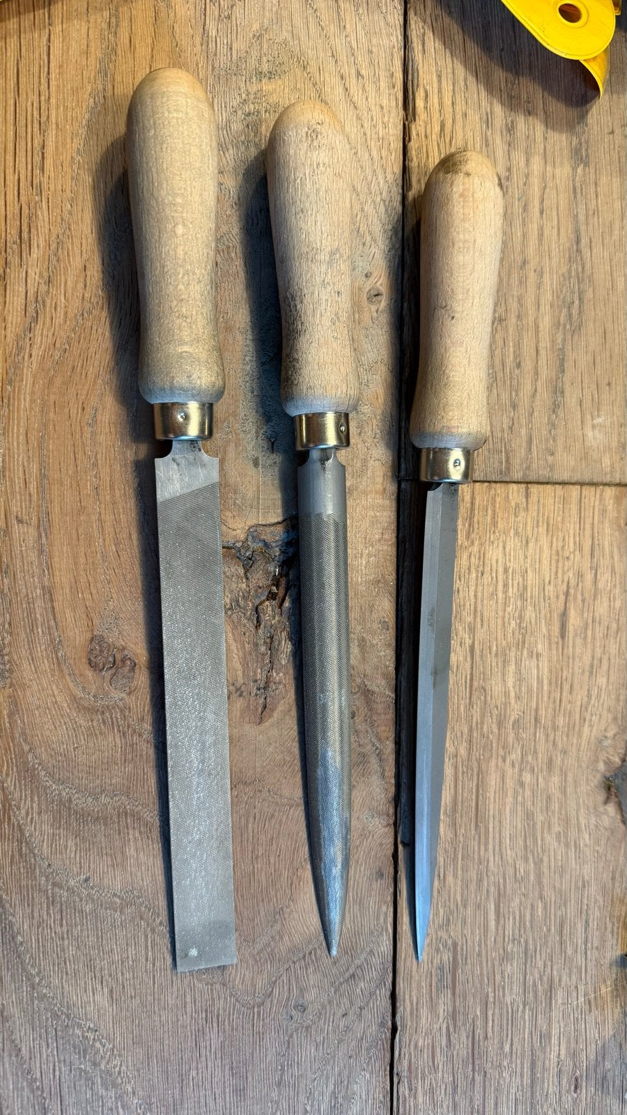 Diverse handgereedschappen: vijlen en tangen, Verzenden, Gebruikt, Vijl/Rasp