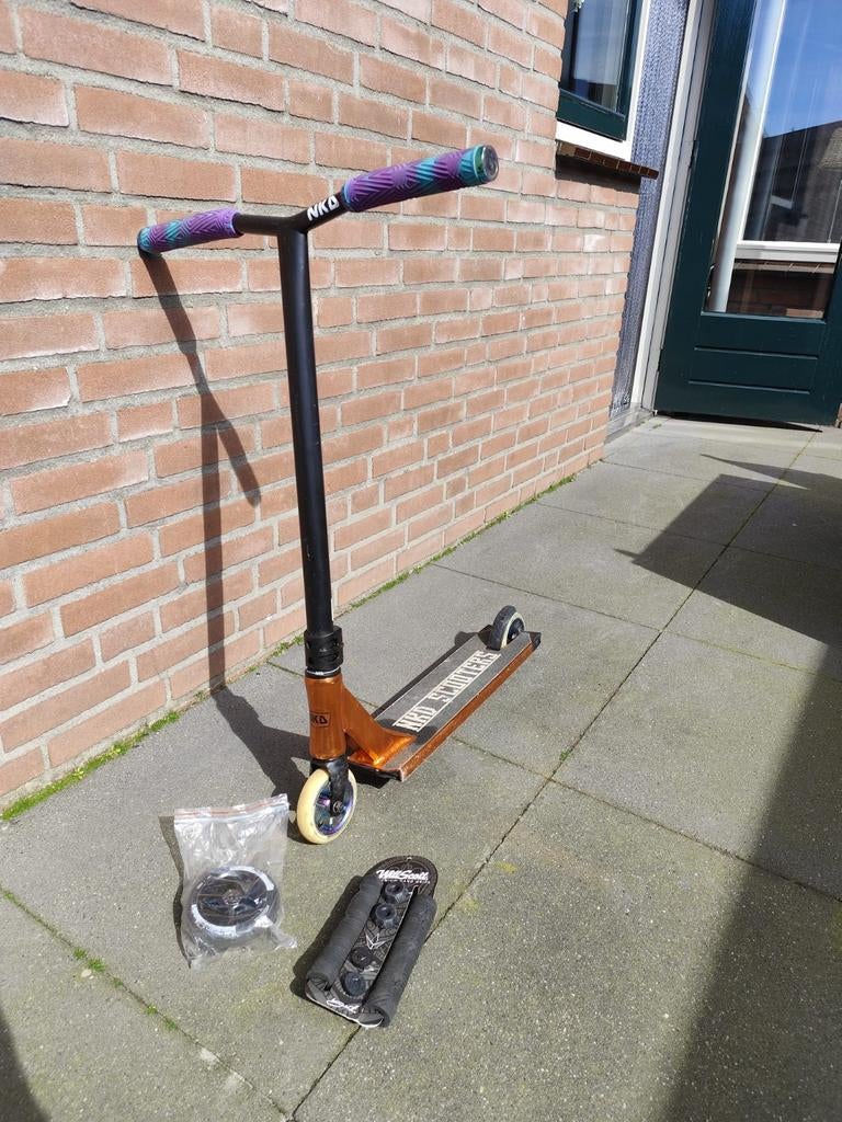 Nkd rally stunt step, Fietsen en Brommers, Steps, Ophalen of Verzenden, Gebruikt, Gewone step, NKD