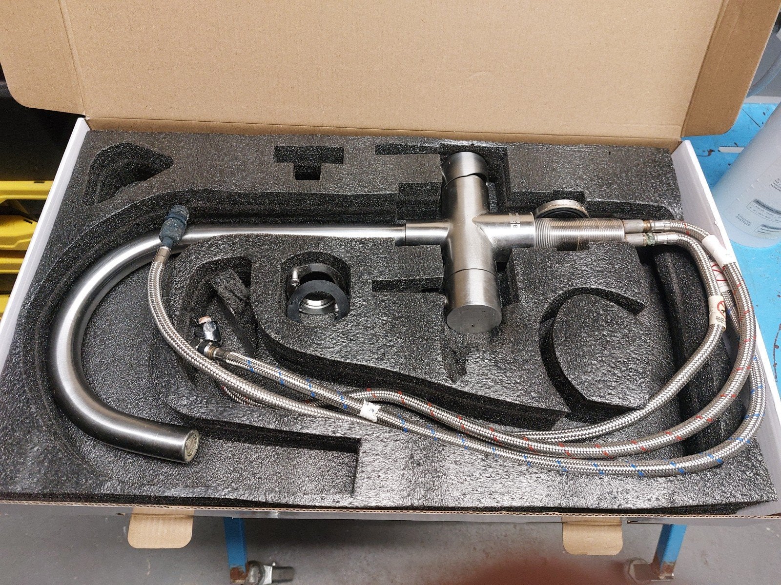 HOWAT 3-in-1 kokendwaterkraan met filter, RVS, Ophalen, Zilver, Metaal, Overige merken