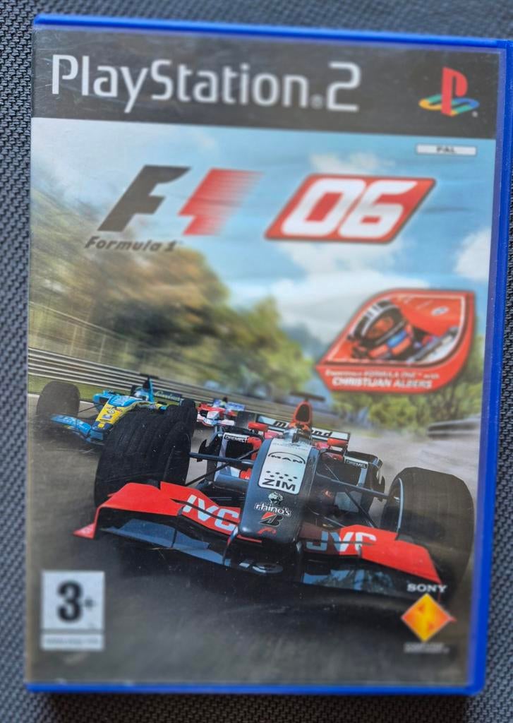 F1 06 PlayStation 2 (PS2) Racegame - Christian Albers, Spelcomputers en Games, Games | Sony PlayStation 2, Zo goed als nieuw, Racen en Vliegen