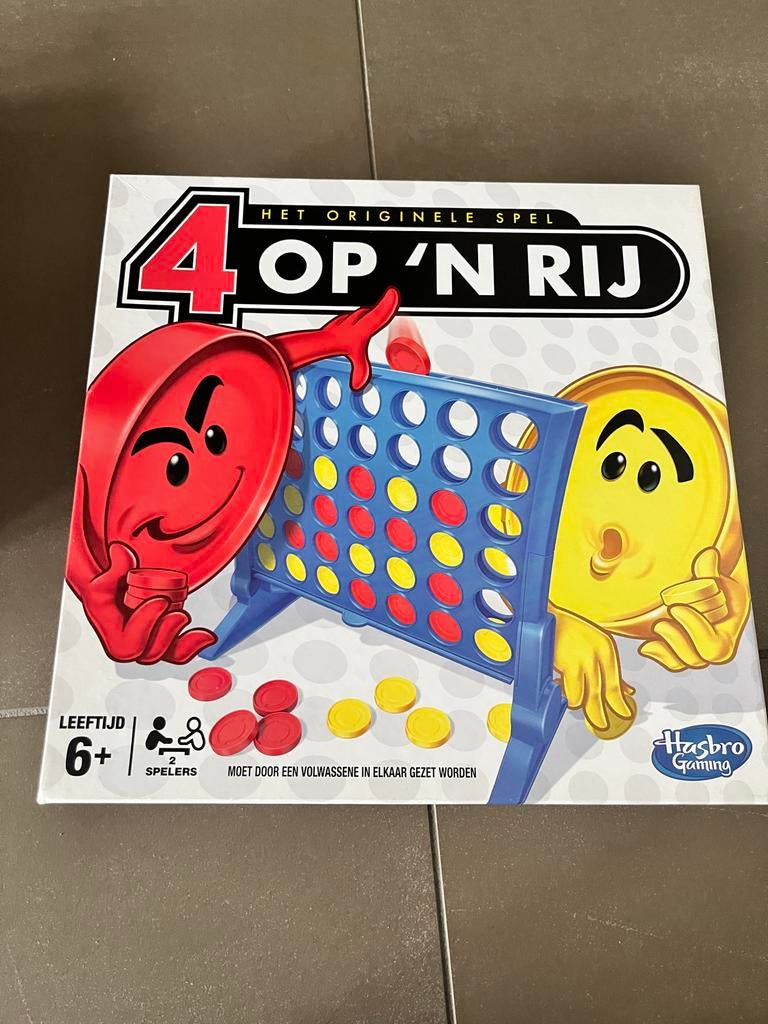 Als nieuw Spel 4 op 'n rij, Een of twee spelers, Ophalen, Zo goed als nieuw