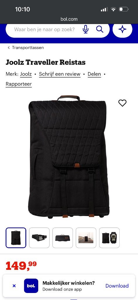 Joolz traveller reistas, Ophalen, Gebruikt, Kinderwagen, Overige merken