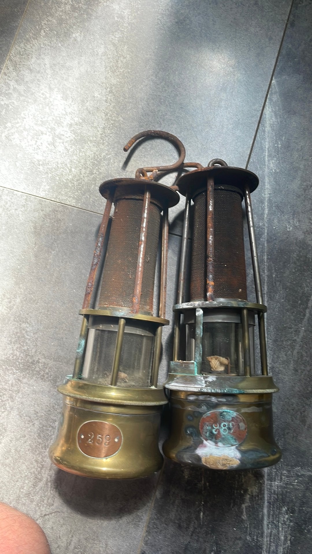Mijnlampen, Antiek en Kunst, Ophalen of Verzenden