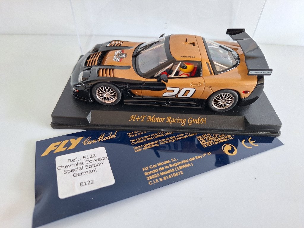 FLY Chevrolet Corvette C5-R E122 H+T Motor Racing #20, Overige merken, Racebaan, Fly, Nieuw