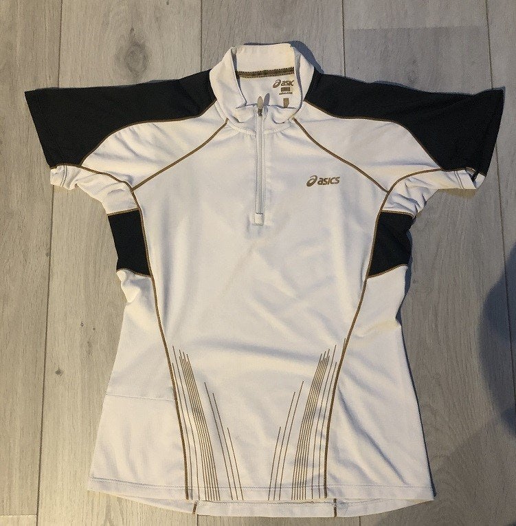 Dames Asics Hardloopshirt (XS), Kleding | Dames, Sportkleding, Zo goed als nieuw, Maat 34 (XS) of kleiner, Overige kleuren, Ophalen of Verzenden