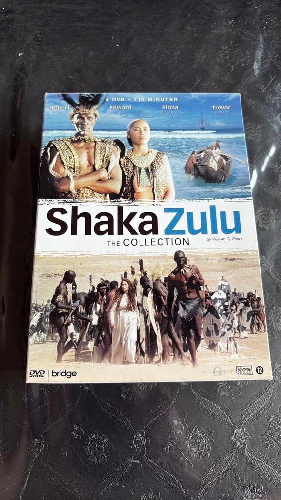 Shaka Zulu The collection 4 dvd box, Cd's en Dvd's, Dvd's | Tv en Series, Ophalen of Verzenden, Zo goed als nieuw