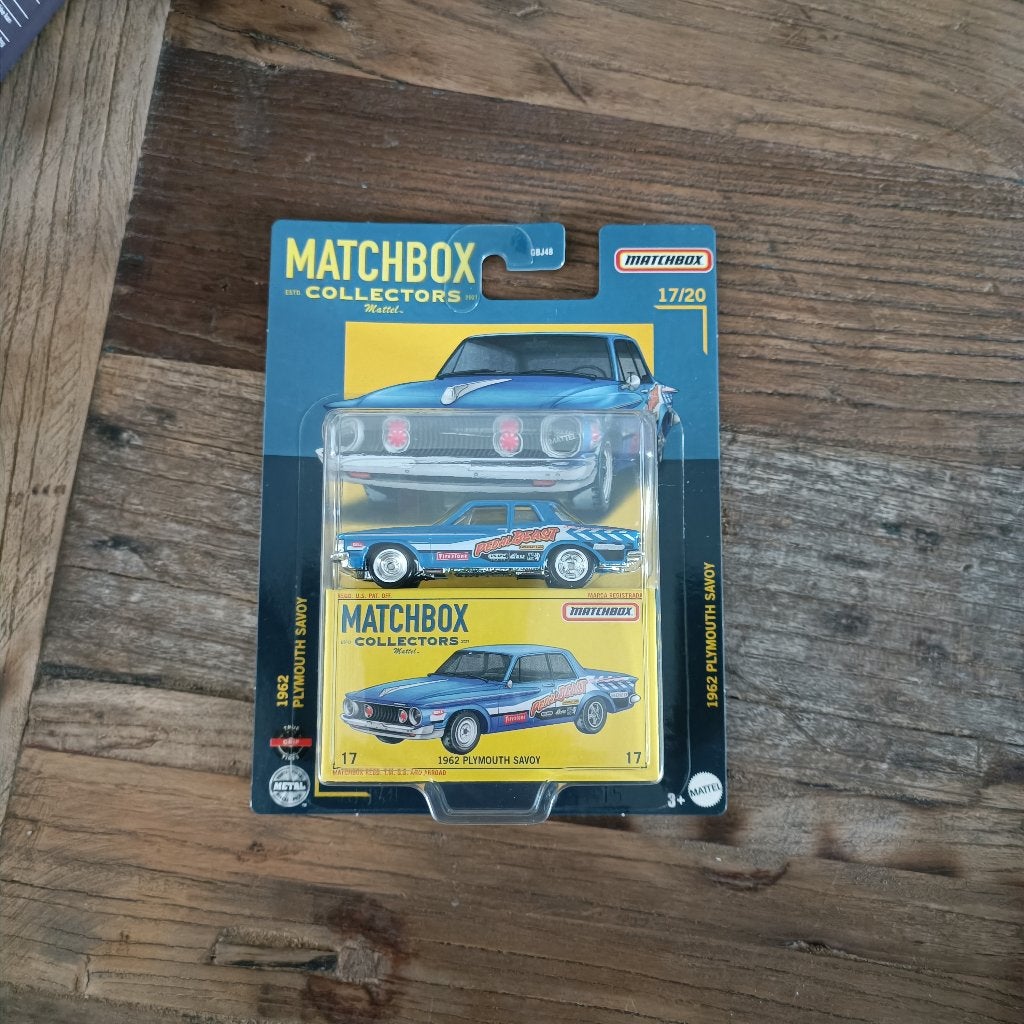 Matchbox collectors 1962 Plymouth savoy nieuw, Ophalen of Verzenden, Nieuw, Auto