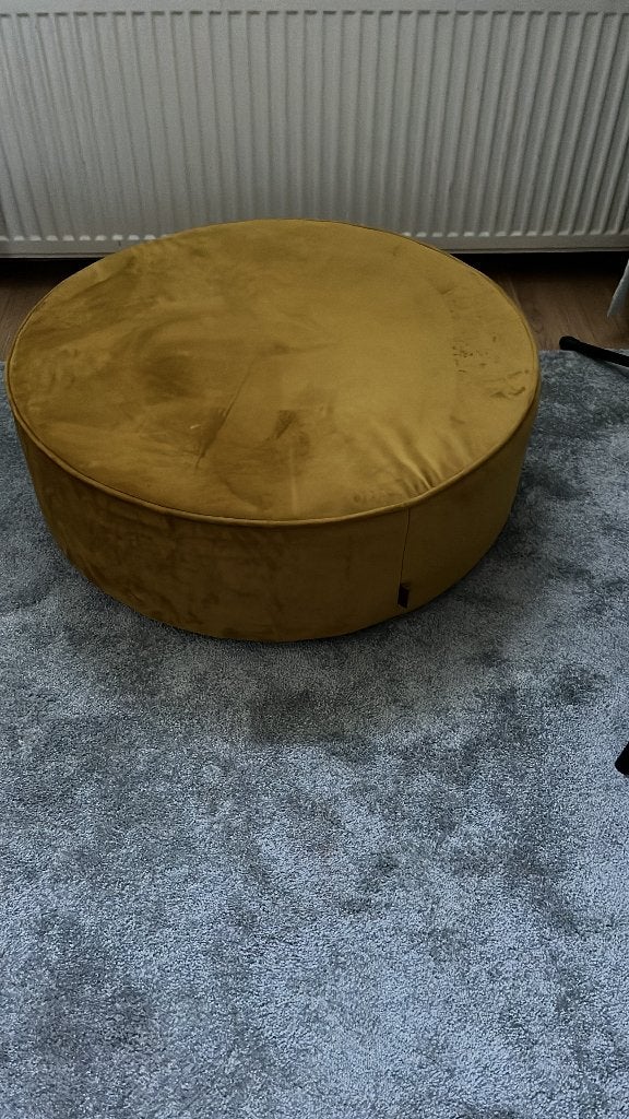 Leuke poef, Ophalen, Lounge, Rond, Minder dan 50 cm