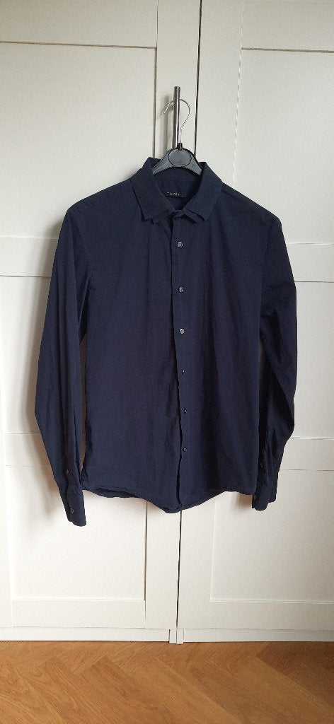 Esprit heren overhemd, Blauw, Zo goed als nieuw, Esprit, Halswijdte 39/40 (M)