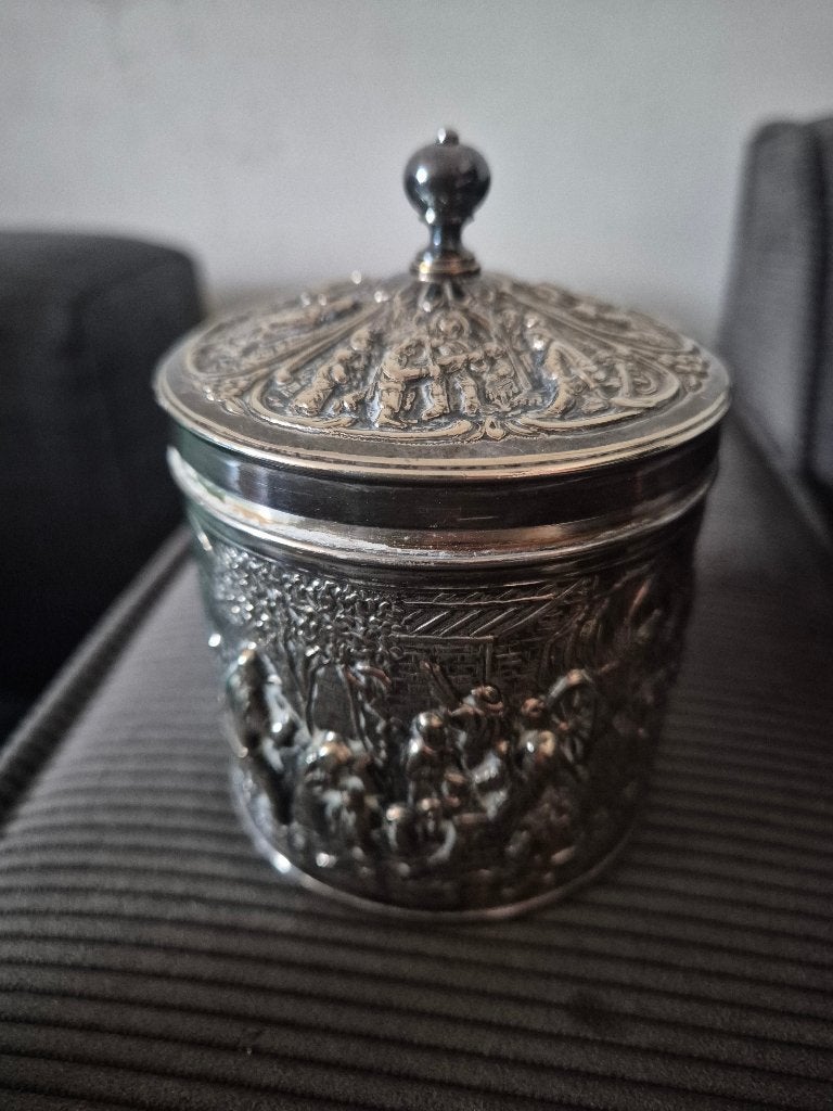 D.E Theebus, Ophalen of Verzenden, Zilver