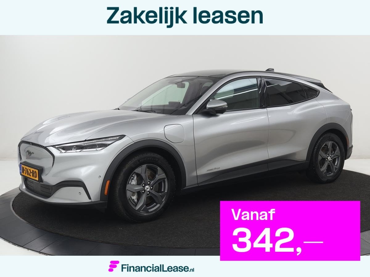 Ford Mustang Mach-E RWD 75 kWh | SOH 91,7% | Panoramadak | 3, Automaat, Achterwielaandrijving, Gebruikt, 40 min