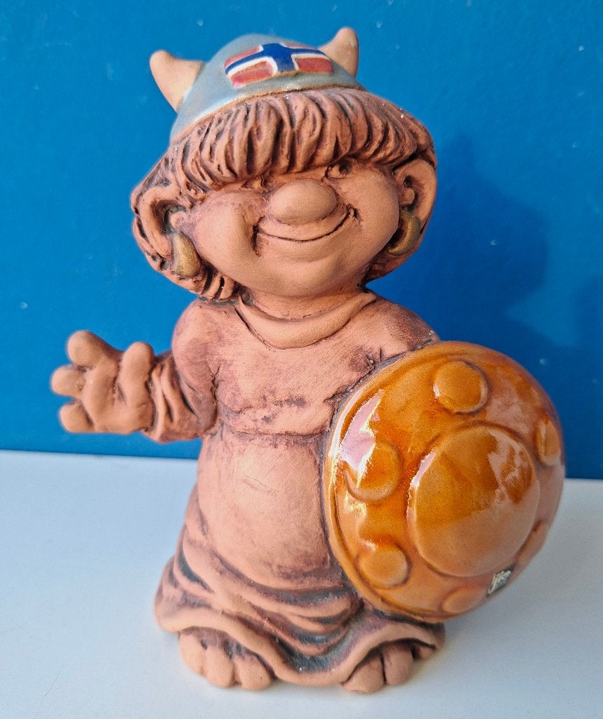 Vintage Trol Viking Eva Jarenskog JIE Gantofta Zweden, Ophalen of Verzenden, Gebruikt, Fantasy