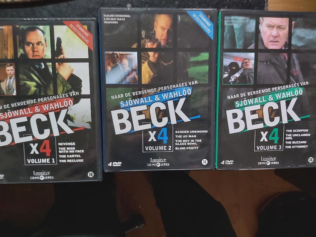 beck  1  2   en 3, Cd's en Dvd's, Vanaf 9 jaar, Ophalen of Verzenden, Zo goed als nieuw, Drama