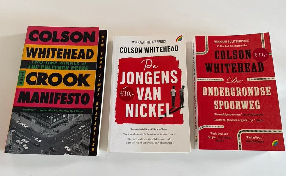 Colson Whitehead Boeken: De Ondergrondse Spoorweg, De Jongen, Boeken, Ophalen of Verzenden, Zo goed als nieuw