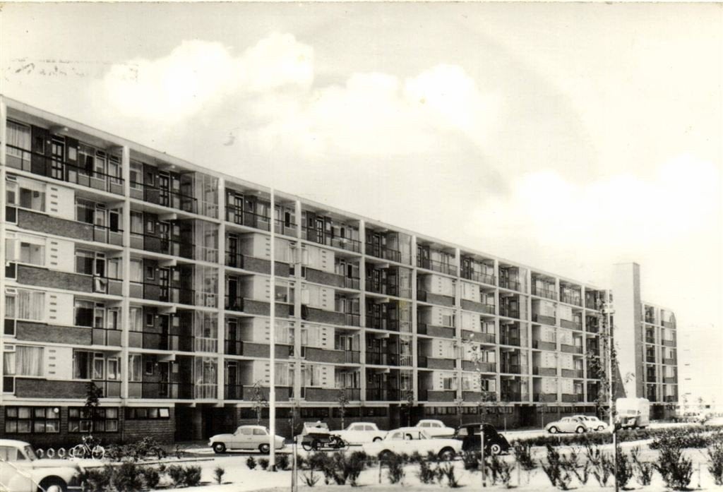 Leidschendam, Burg. Velthuysenlaan - 1968 gelopen, Ophalen of Verzenden, 1960 tot 1980, Gelopen, Noord-Brabant
