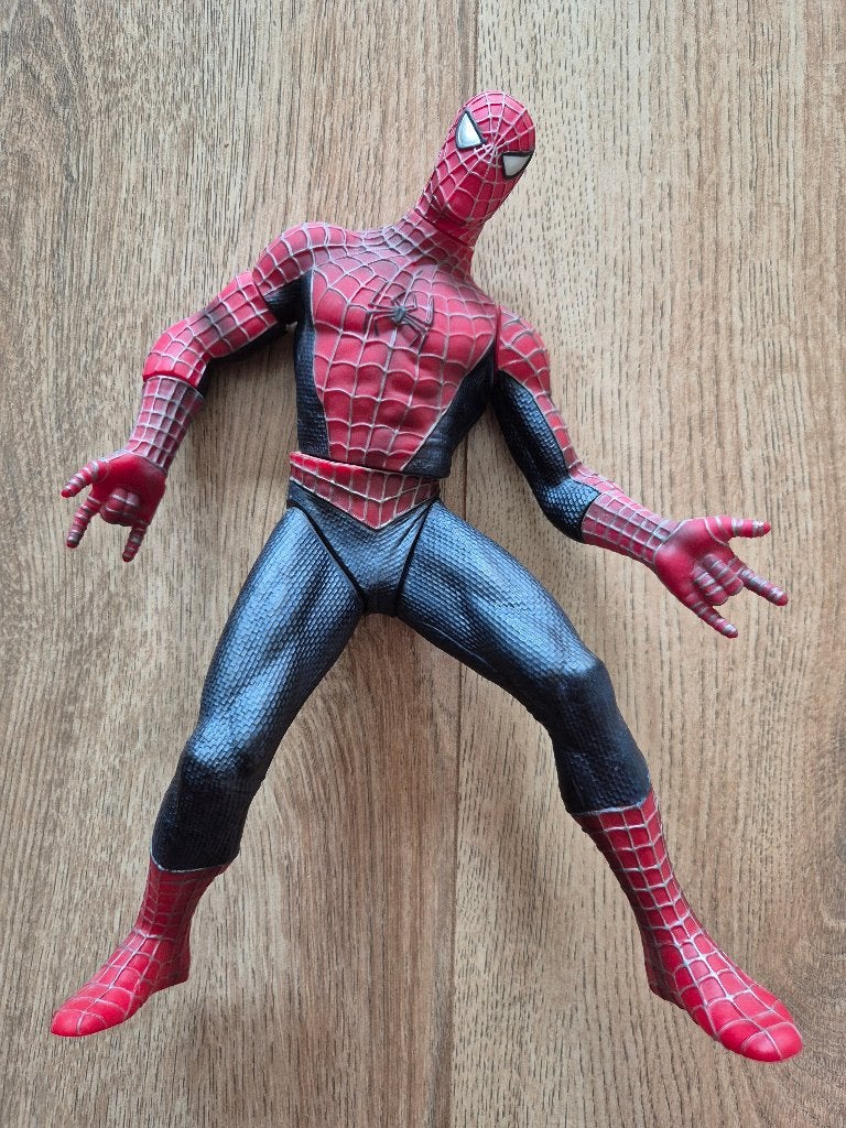 Spider-Man Movie 2002 (30cm) Marvel Posable Action Figure, Ophalen of Verzenden, Gebruikt