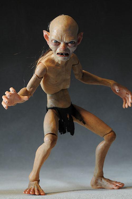 Neca 1/4 Gollum & Smeagol Lord of the Rings Figuren, Ophalen of Verzenden, Zo goed als nieuw