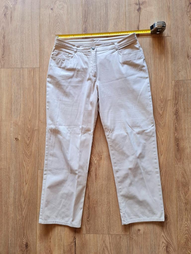 Beige Canda broek maat 44, Beige, Maat 42/44 (L), Ophalen of Verzenden, Zo goed als nieuw