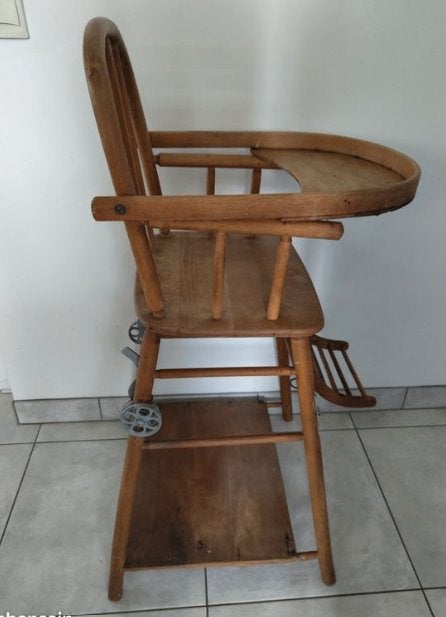 Vintage verstelbare kinder stoel 'Huna-Gloria' – Jaren 50, Ophalen of Verzenden