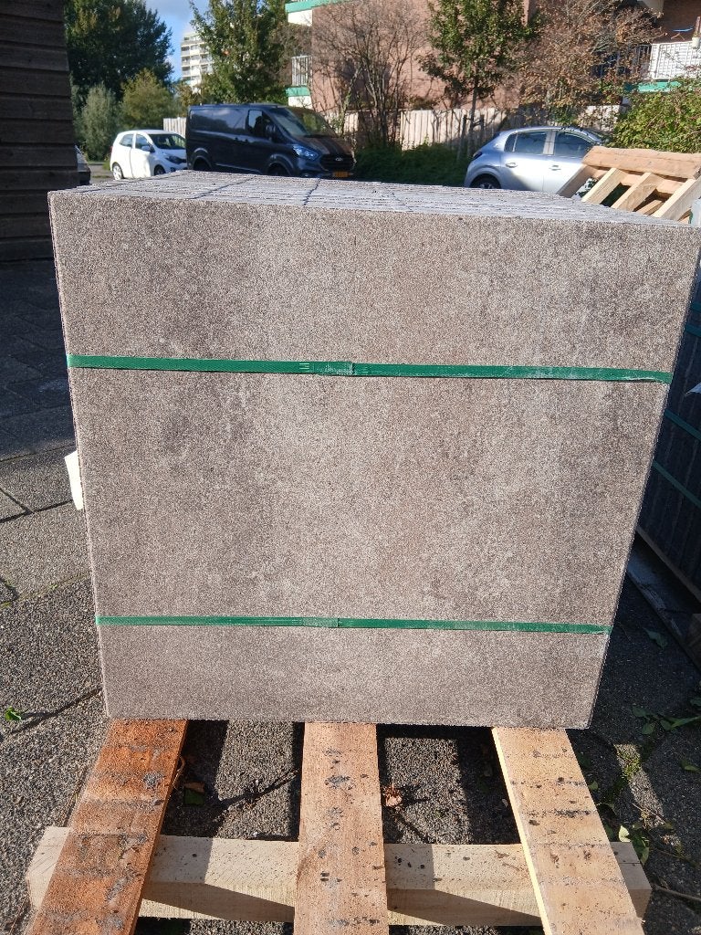 Betontegels 60x60x4, Ophalen, Nieuw, 10 m² of meer, Beton
