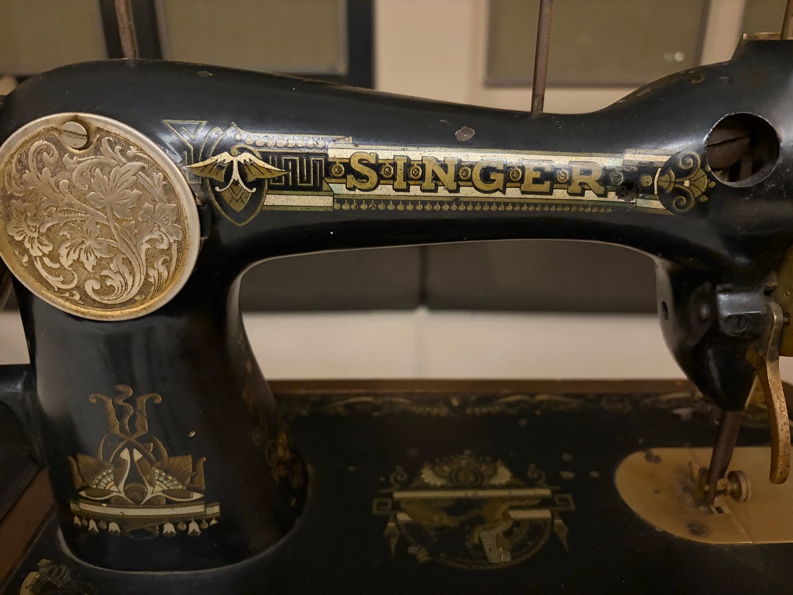 Antieke Singer Naaimachine - Model Y2543723, Antiek en Kunst, Ophalen