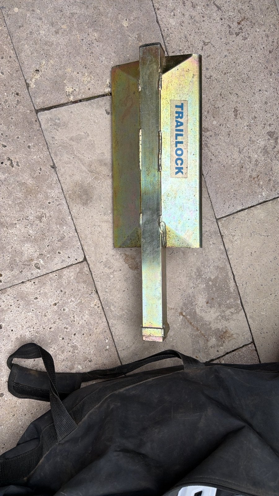 TRAILLOCK wielklem / disselslot, Ophalen, Gebruikt