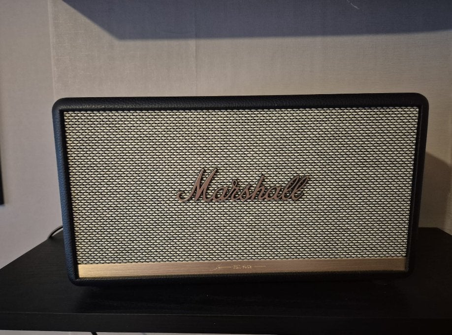 Marshall Stanmore II Bluetooth Speaker - Zwart, Stereo speakers, Bluetooth, Zo goed als nieuw, Minder dan 60 watt