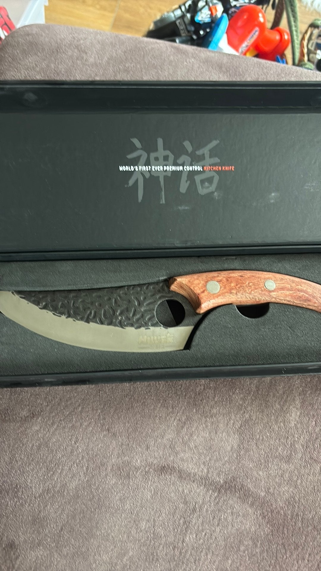 HUUSK KNIFE blacksmith heritage at your fingertips, Ophalen, Zo goed als nieuw, 4/4-viool