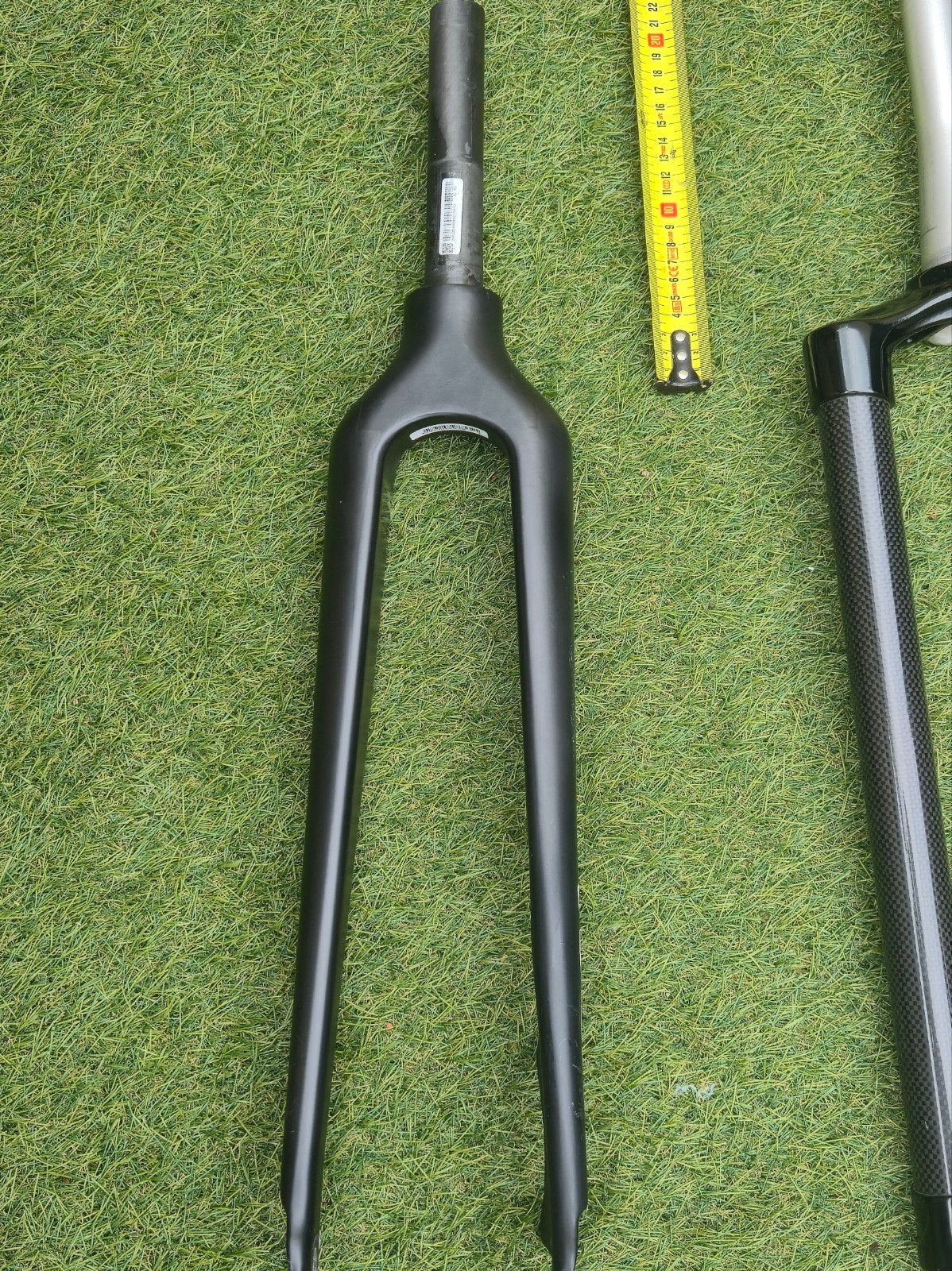 carbon voorvork, Ophalen of Verzenden, Carbon