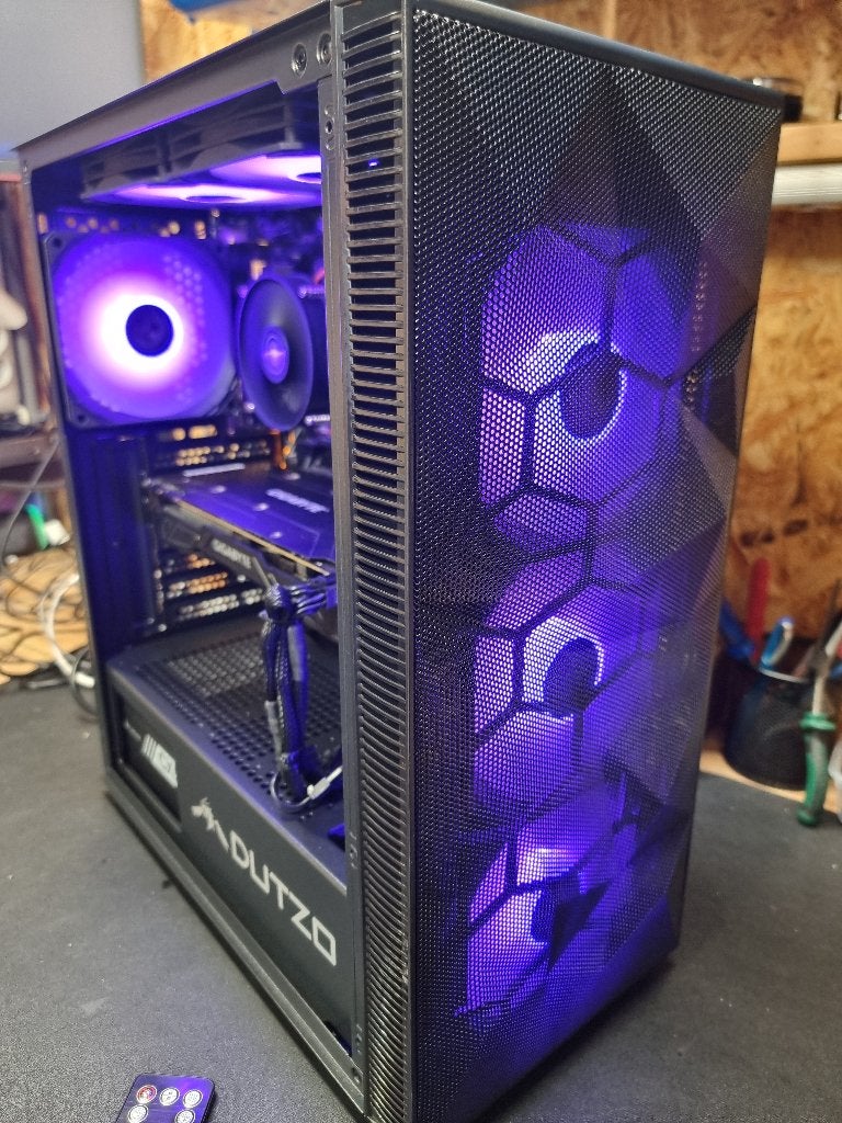 Game Pc i7 8700K 4.70Ghz/16GB/GTX 1070 8GB/SSD/HDD/ Win 11, Computers en Software, Ophalen, Zelf gebouwde pc, Virtual Reality