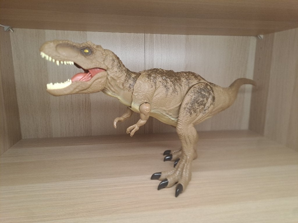 Jurassic World Epic Evolution Tyrannosaurus Rex (elektrisch), Ophalen of Verzenden, Zo goed als nieuw