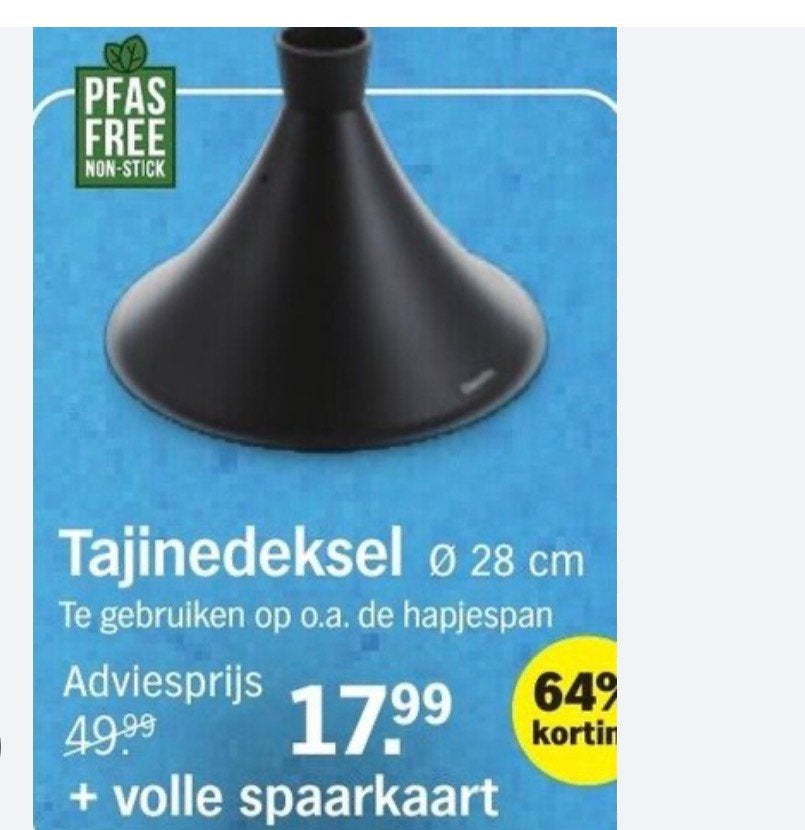 Tajinedeksel ongeopend nieuw, Huis en Inrichting, Ophalen of Verzenden, Nieuw