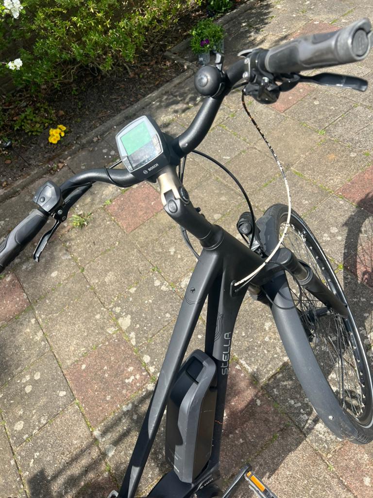 Stella elektrische fiets, Fietsen en Brommers, Elektrische fietsen, Gebruikt, 51 tot 55 cm, 50 km per accu of meer, Ophalen