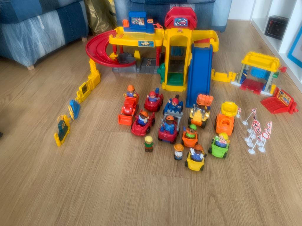 Garage met toebehoren, Kinderen en Baby's, Speelgoed | Vtech, Ophalen of Verzenden, Zo goed als nieuw