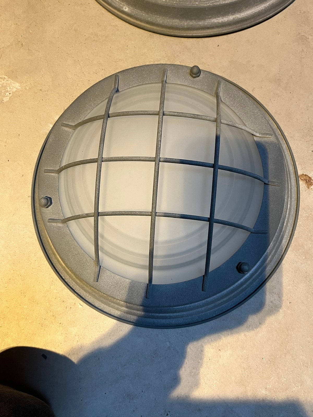4 stuks plafond/ muurlampen, Ophalen of Verzenden, Zo goed als nieuw
