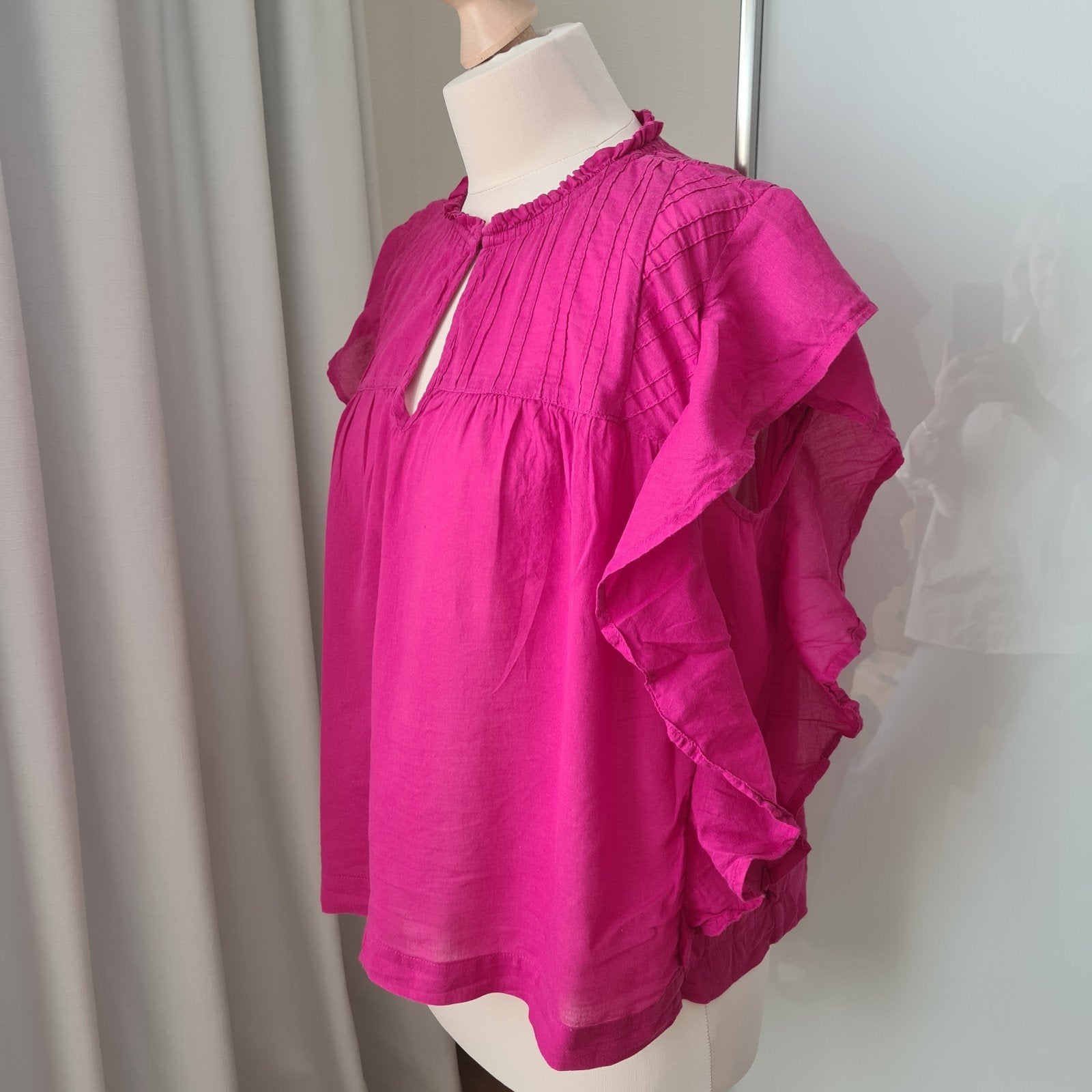 BY BAR ROZE TOP M, Kleding | Dames, Verzenden, Zo goed als nieuw, Roze, Zonder mouw