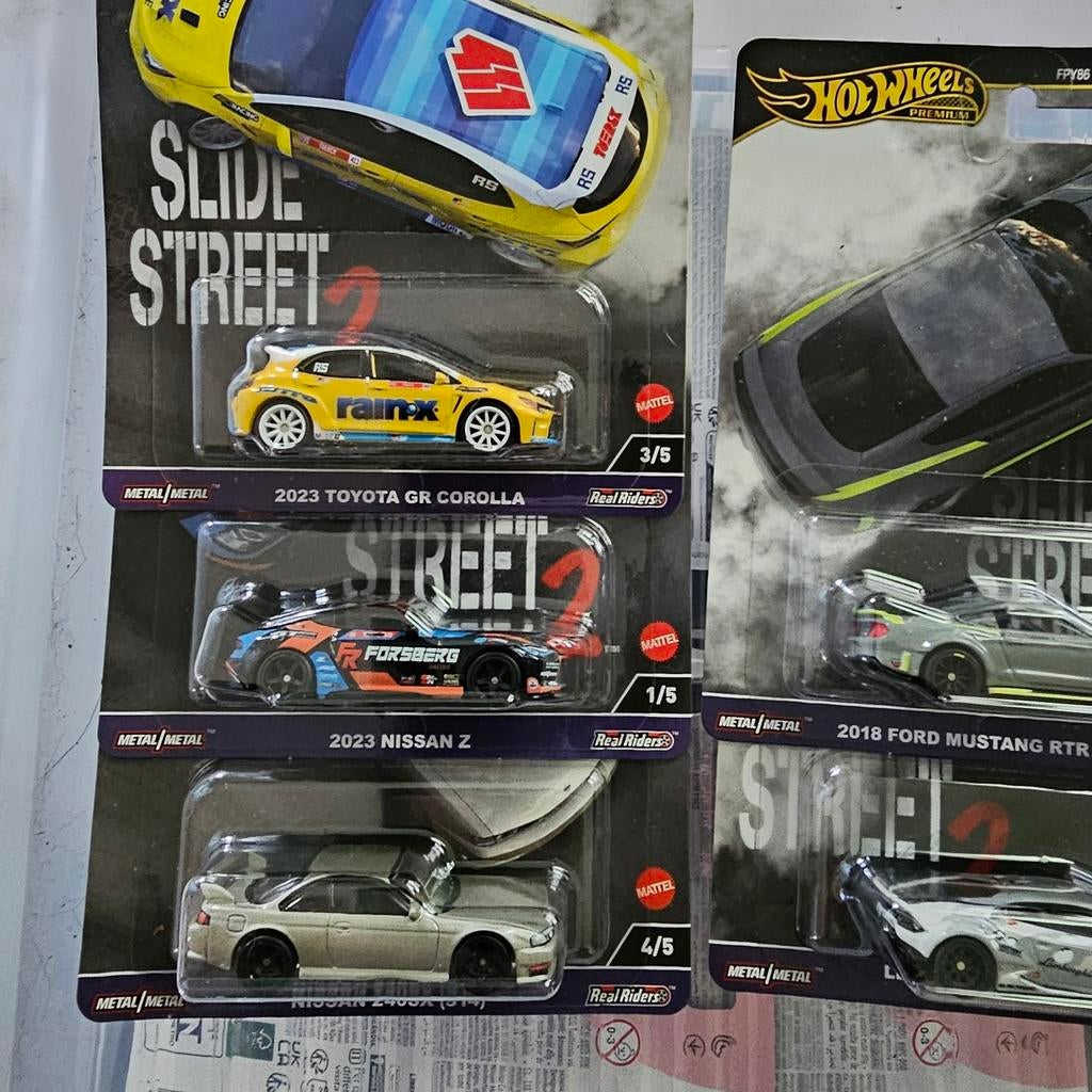 Hot Wheels Slide Street 2 Collectie - Nieuw in verpakking, Nieuw, Ophalen of Verzenden, Service.nl@mattel.com, Mattel