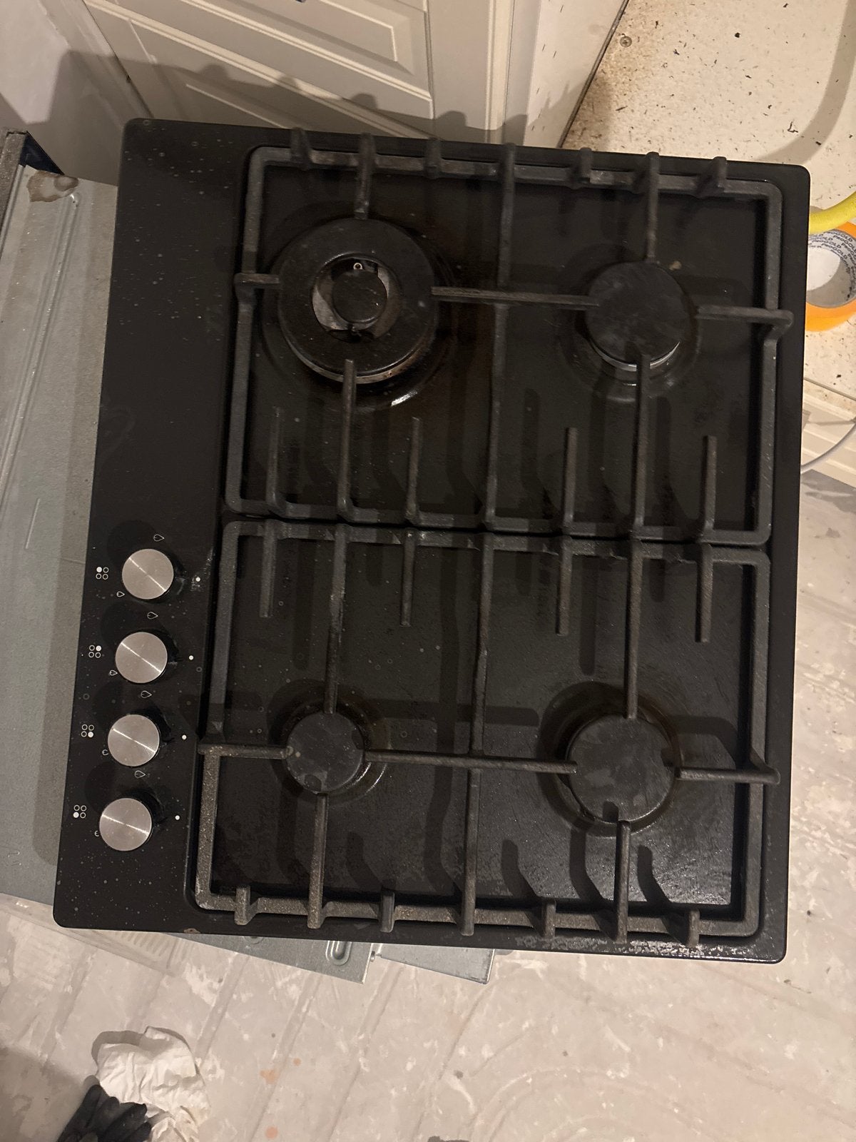 IKEA HBT L00 G Gasfornuis - 4 Kookzones, Gebruikt, Inbouw, Gas, 45 tot 60 cm