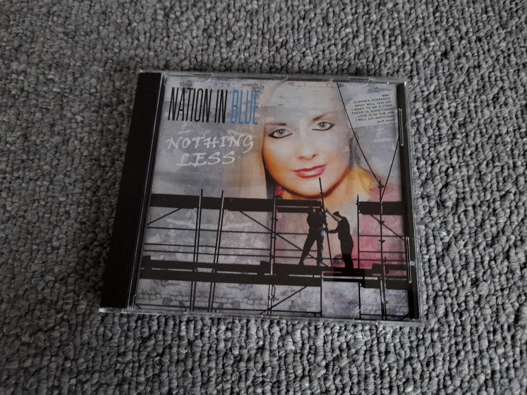Nation In Blue - Nothing Less CD (italo disco), Ophalen of Verzenden, Zo goed als nieuw, Disco, Inclusief doosje