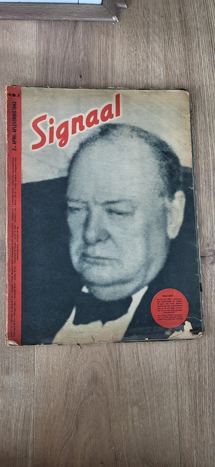 Signal Magazine 1945 - Zeldzaam Oorlogsblad, Verzamelen, Ophalen of Verzenden, 1940 tot 1960, Nederland, Tijdschrift