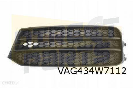 Audi A1 (1/15-11/18) voorbumpergrille Rechts (-ml) (9B9 sati, -, -, Nieuw, Audi