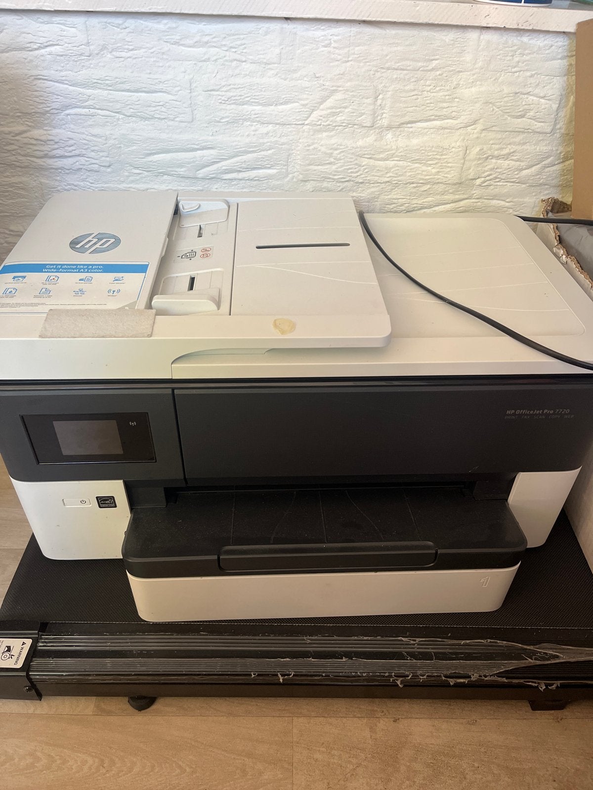 HP OfficeJet Pro 7720 All-in-One Printer, Ophalen, Gebruikt, Faxen, Inkjetprinter